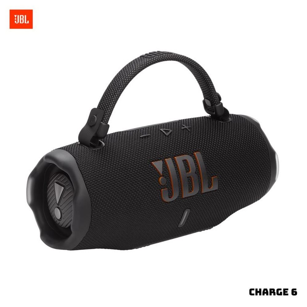 PARLANTE JBL CHARGE 6 PARTYBOOST NEGRO