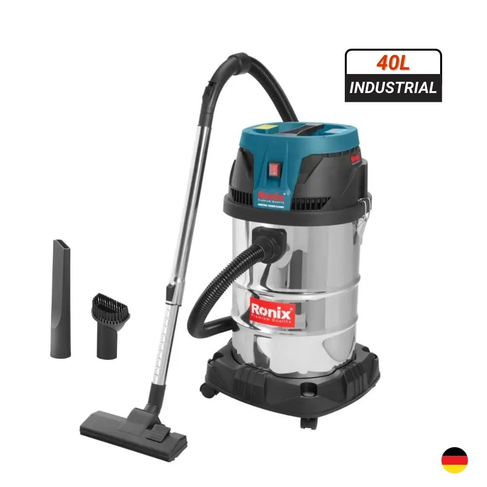 Aspiradora 1400W 40L Industrial RONIX 1241