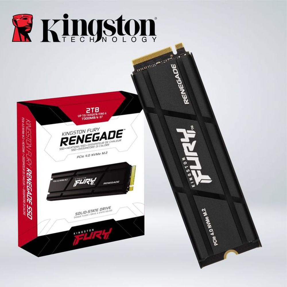UNIDADES DE DISCO SOLIDO SSD SSD KINGSTON FURY RENEGADE 2TB