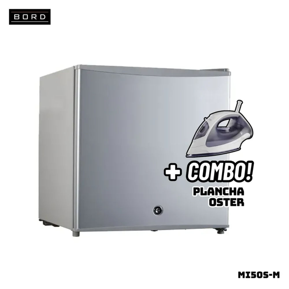 FRIGOBAR BORD 50 L SILVER - MI50S-M + PLANCHA OSTER