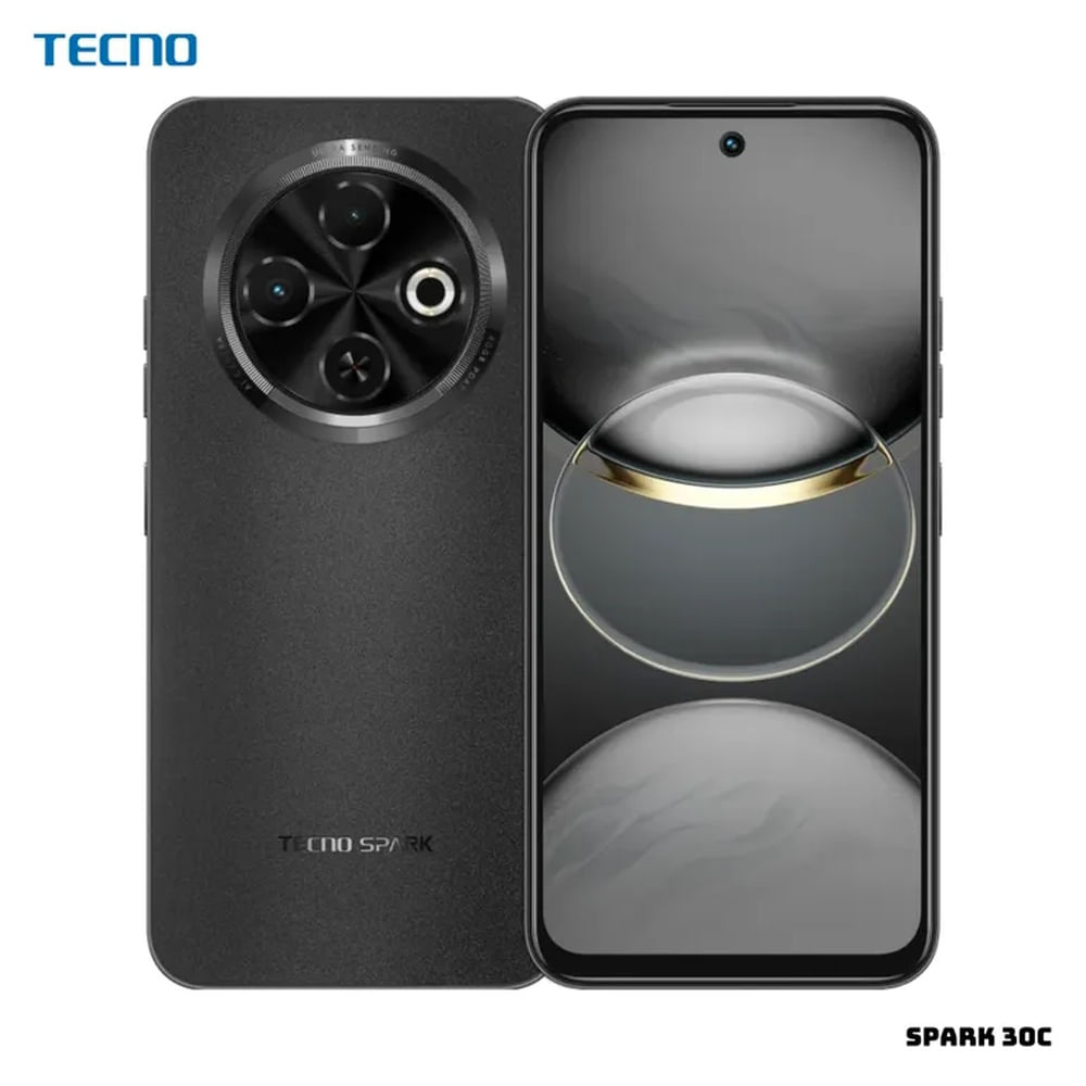 CELULAR TECNO SPARK 30C 4GB RAM 256 ROM - ORBIT BLACK