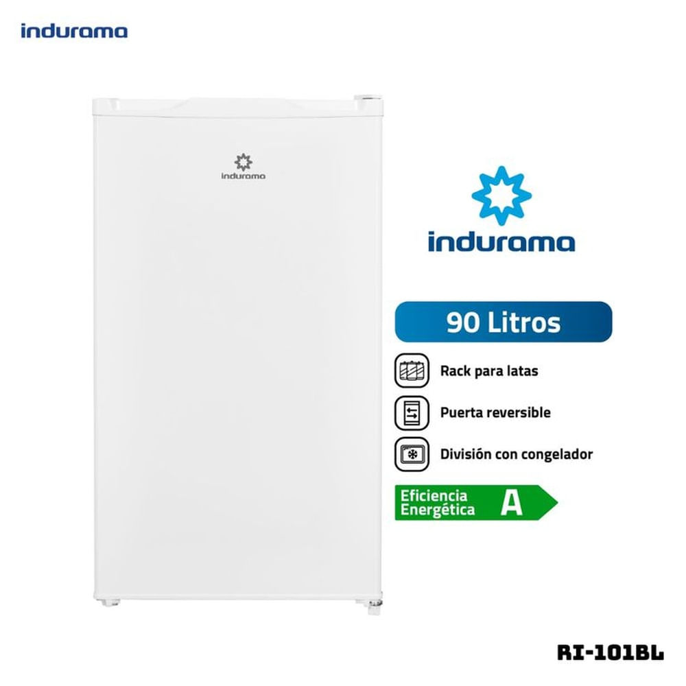 FRIGOBAR INDURAMA 90 L BLANCO - RI-101BL
