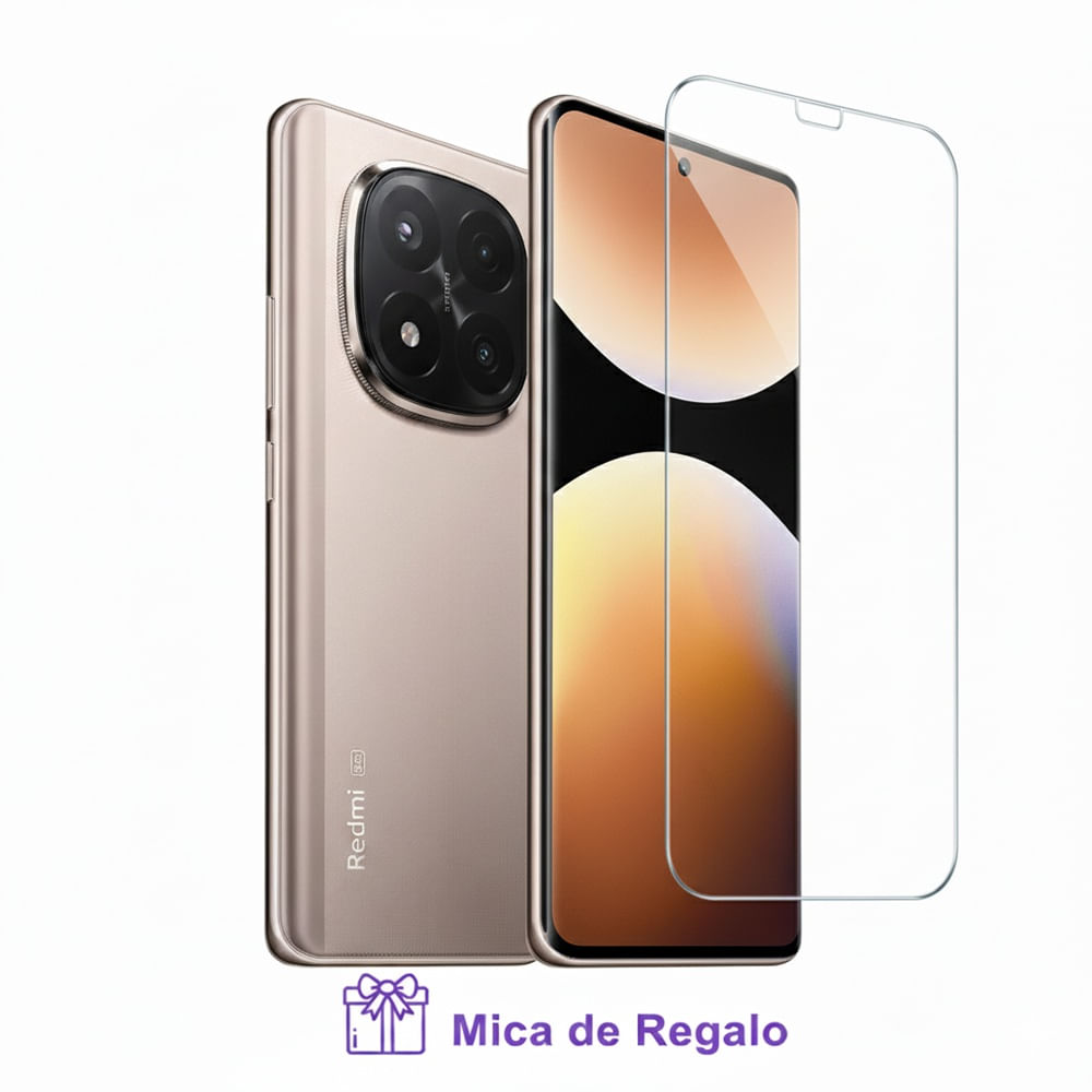 Redmi Note 14 Pro Plus 5G 8Gb Ram 256Gb Rom Sand Gold con Mica Hidrogel