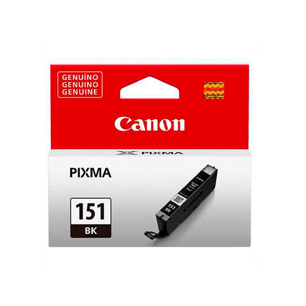 Tinta Canon CLI-151 Negra para Impresoras MG-6210 MG-5410 IP-7210 - Alta Calidad de Impresión