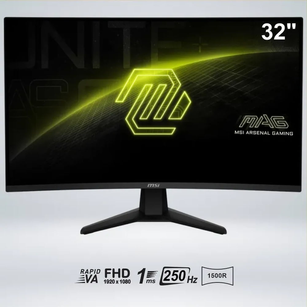 MONITOR GAMER CURVO MAG 32C6X FULLHD 32 "" 250HZ 1MS 1500R