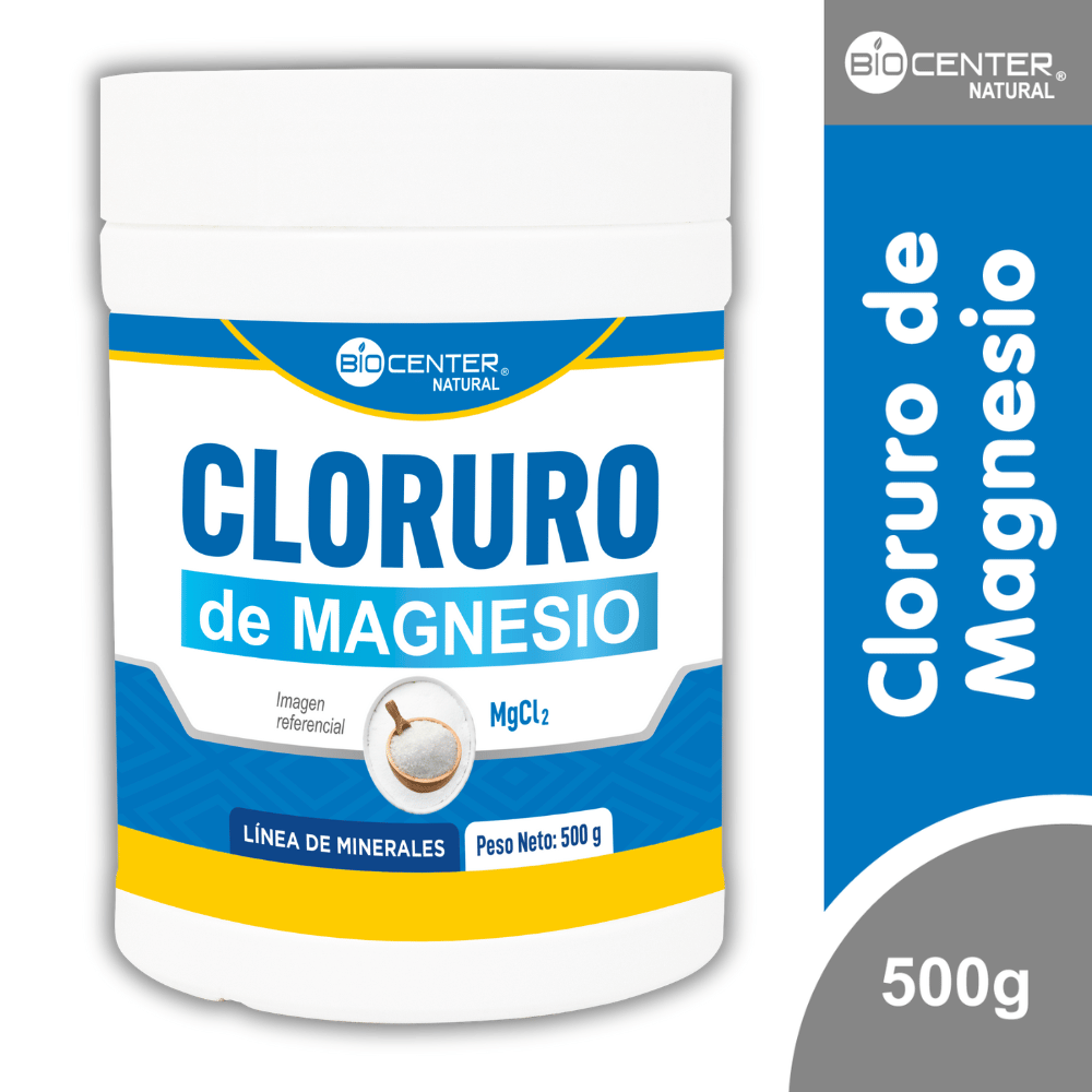 Cloruro de Magnesio Biocenter Natural x 500 G