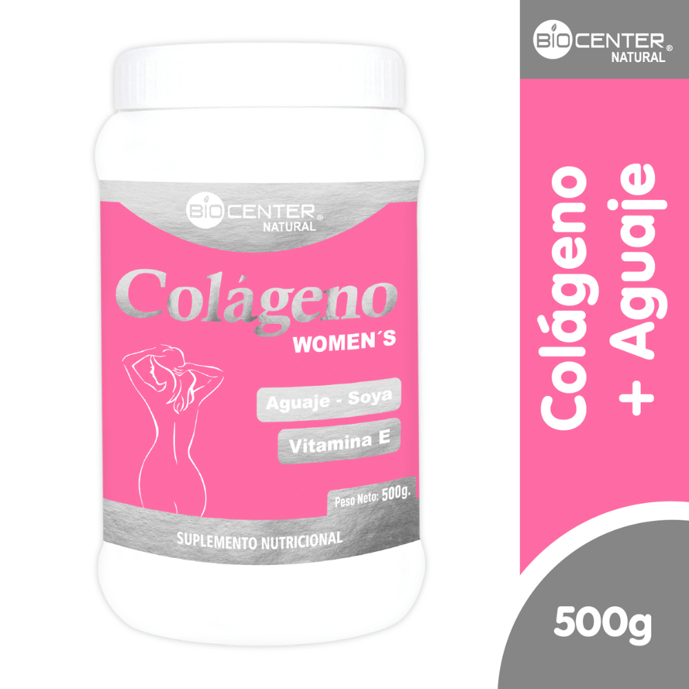 Colágeno más Aguaje Biocenter Natural x 500 G