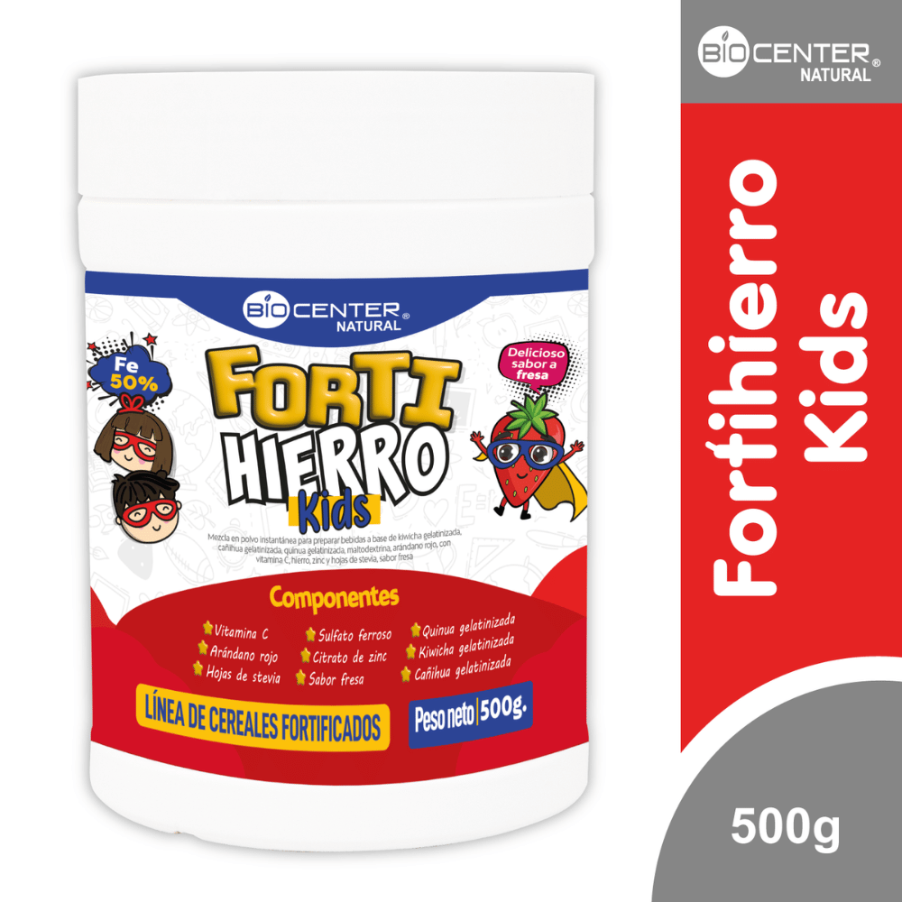 Fortihierro Kids Biocenter Natural x 500 G
