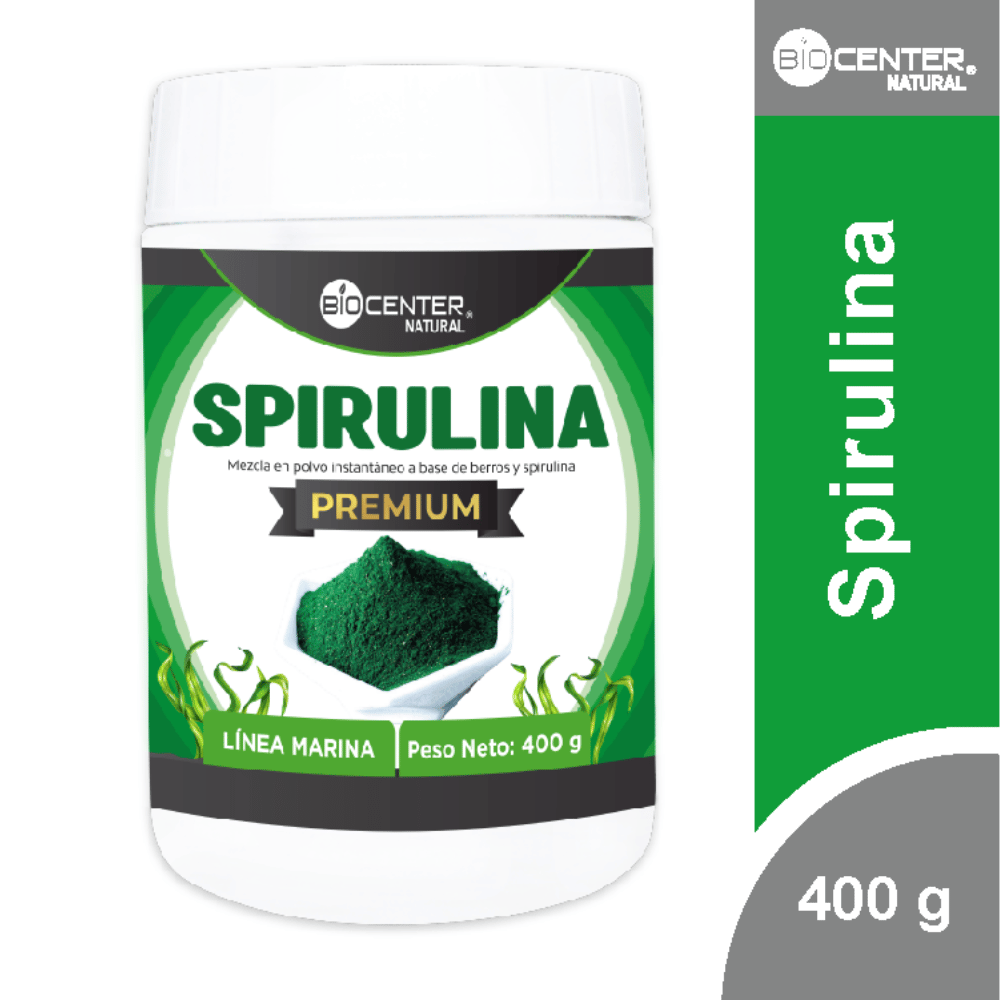Spirulina Biocenter Natural x 400 g