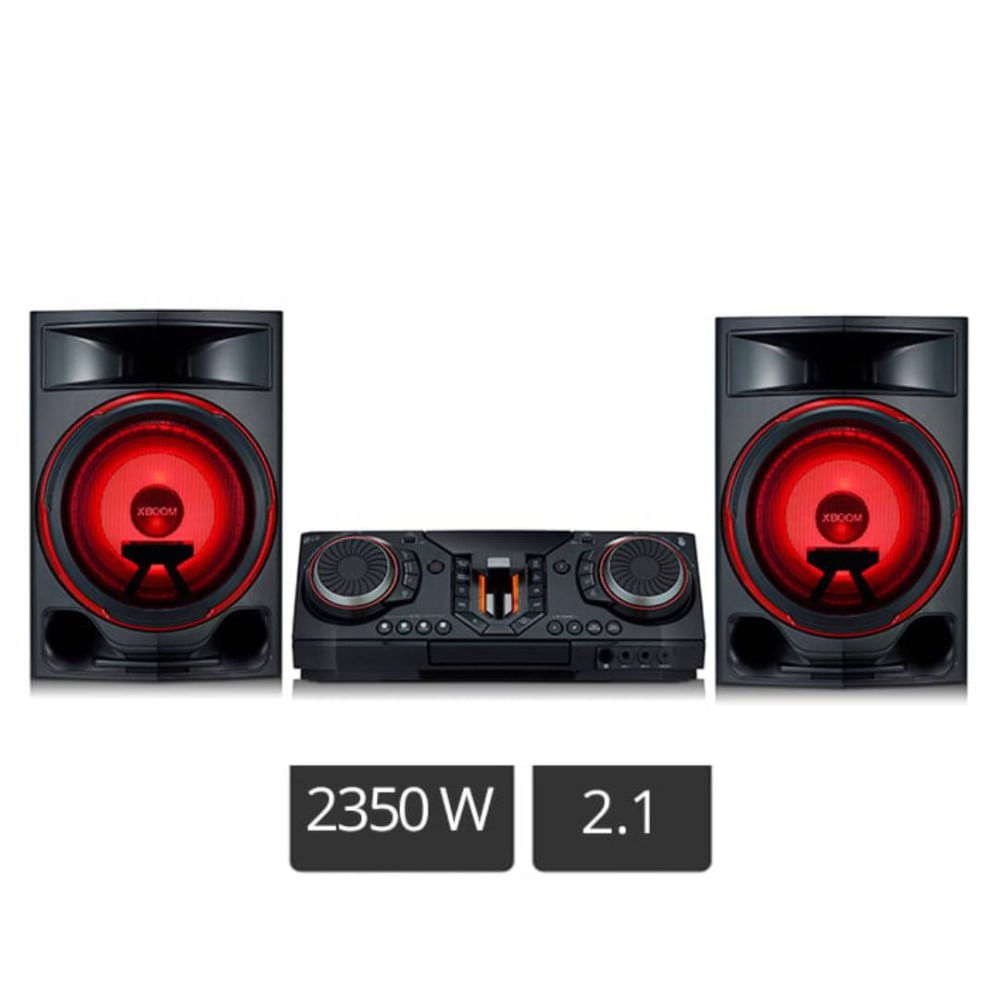 Minicomponente LG XBOOM CL87 de 2350 W de potencia Multi Bluetoth