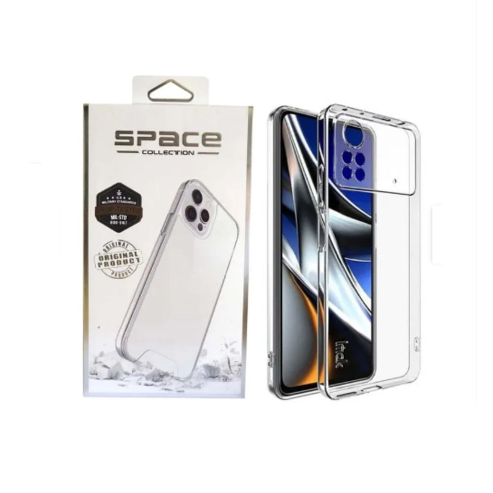Case Xiaomi Poco X 4 Pro - Transparente