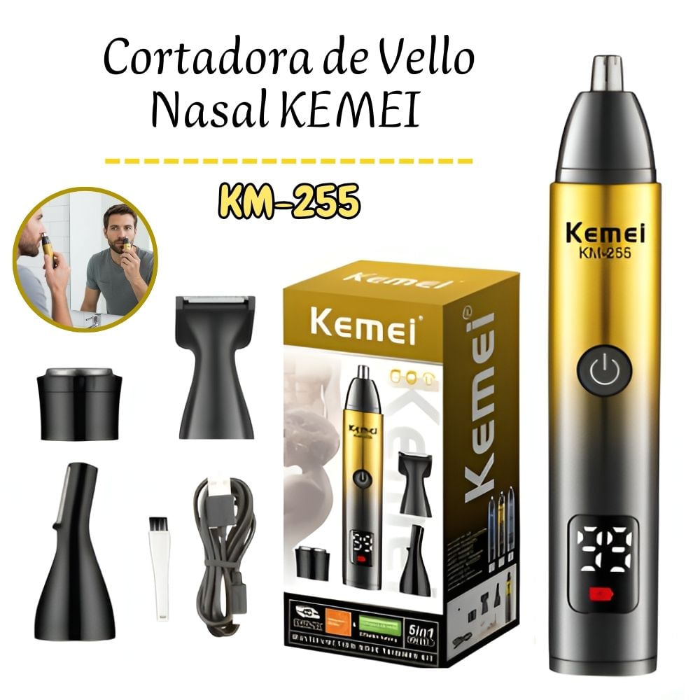 RECORTADORA KEMEI 3 EN 1 KM-255