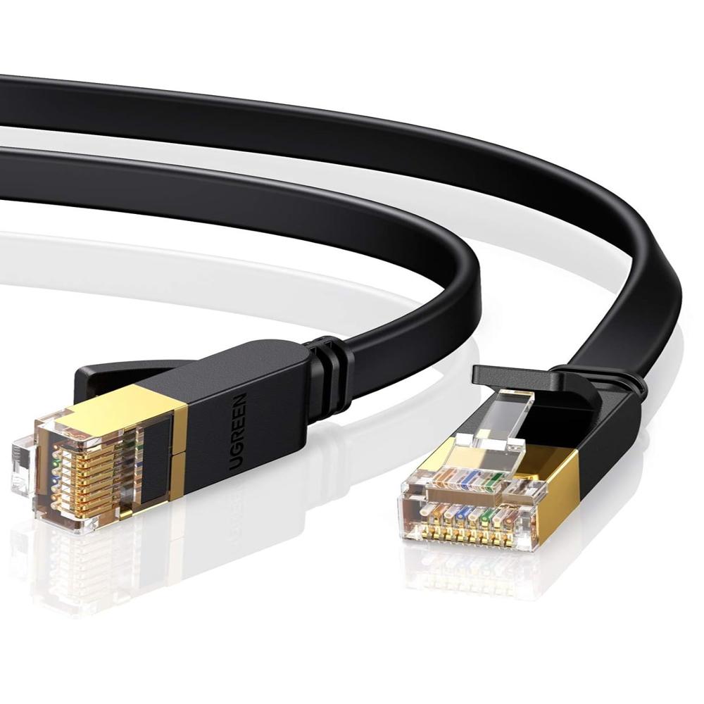 Ugreen Cable Ethernet Plano RJ45 Cat 7 10 Gbps 3m Negro NW106 - 11262 ...