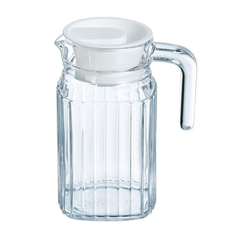 Jarra de Vidrio con Tapa 0.5L Quadro Luminarc