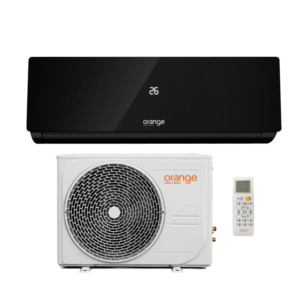 Aire Acondicionado Split 12000 Btu Inverter Orange Frío/Calor Negro