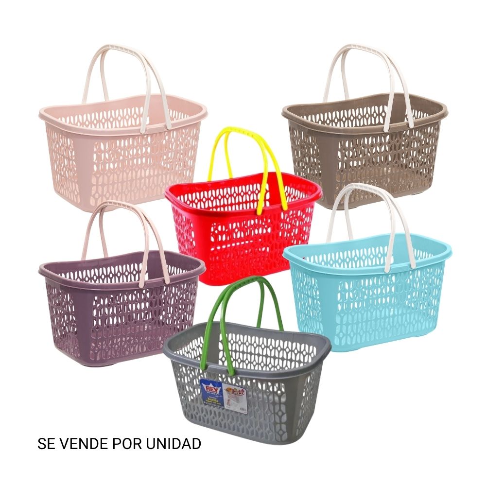Canastilla Karola Gigante con asas Reyplast