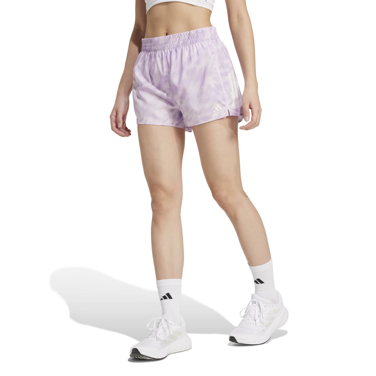 Short Deportivo Adidas Mujer Otr Aop Short W Jl8710 Purpura