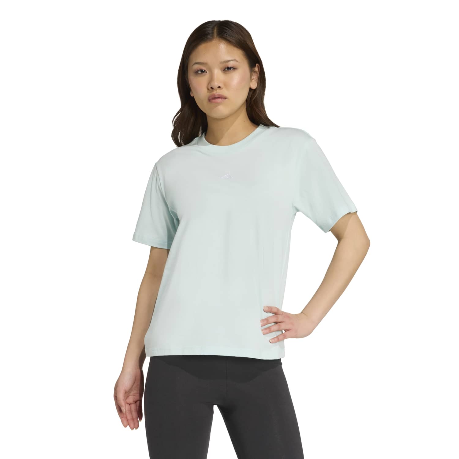 Polo Deportivo Adidas Mujer W Sl Sj T Jy4965 Turquesa