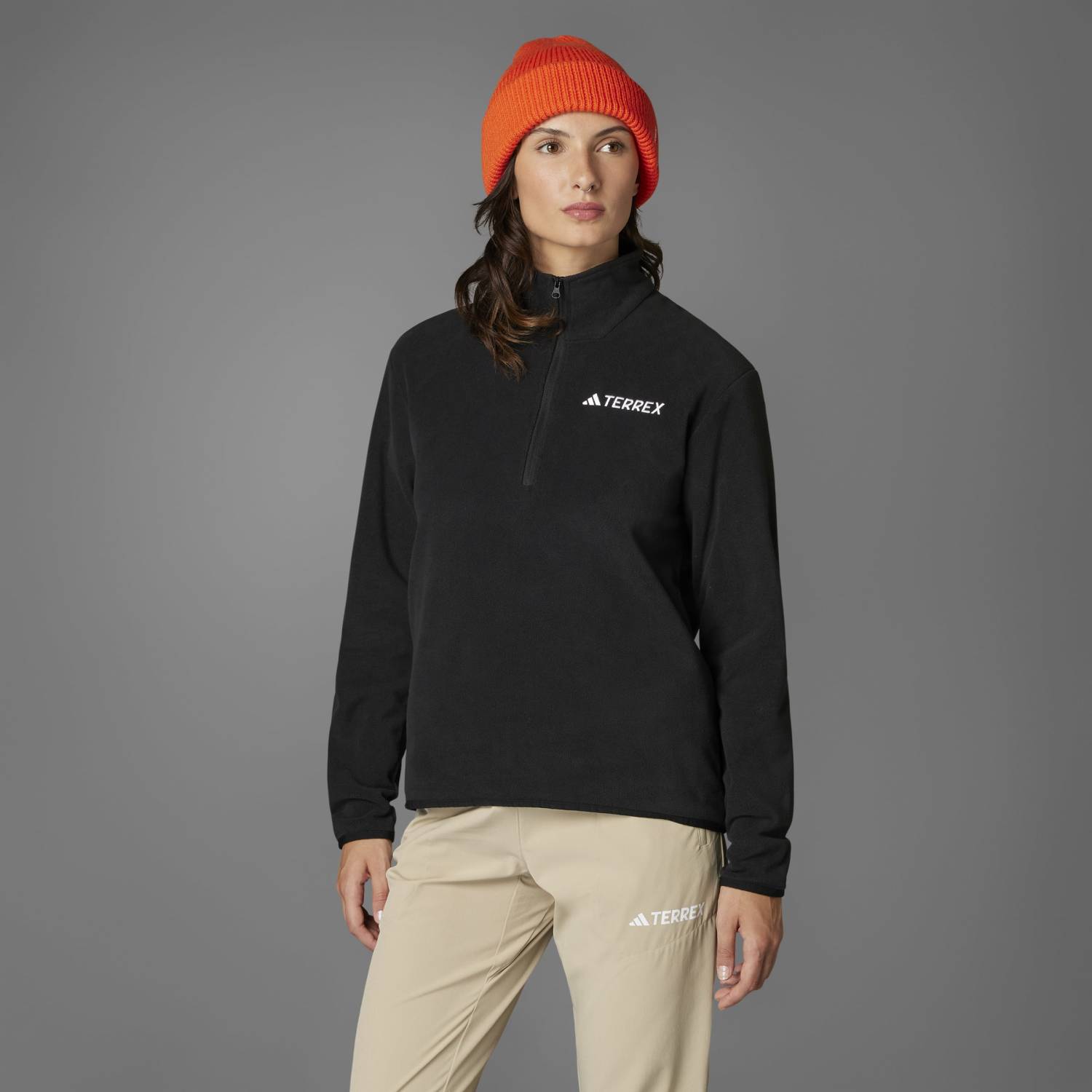Casaca Deportiva Adidas Mujer W Mt Ess Hz Fl Jp0788 Negro