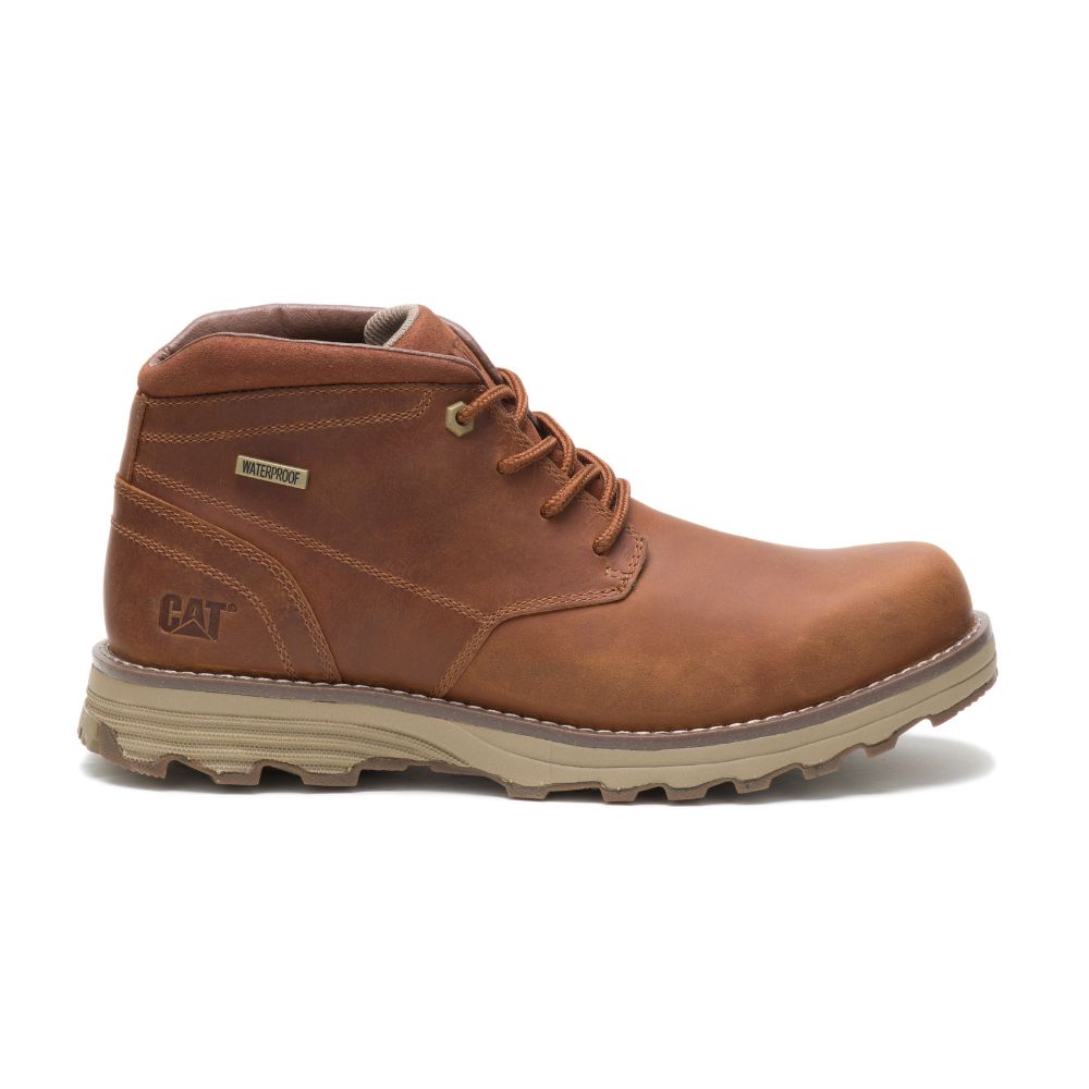 Botas Cat Hombre Elude Wp P724341 Marron 42