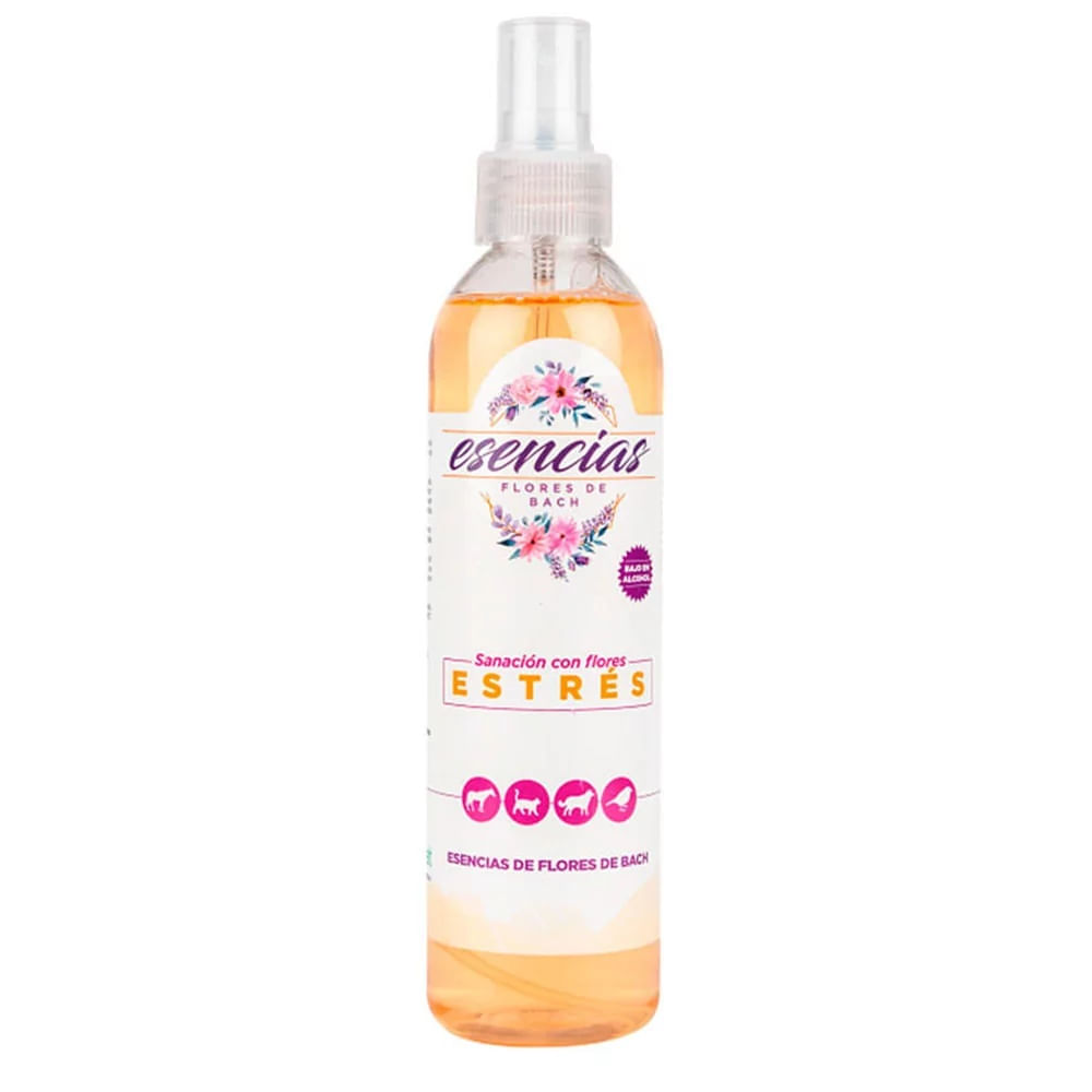 Spray Esencias Florales para el Estrés en Mascotas 250ml Spray Esencias Florales para el Estrés en Mascotas 250ml