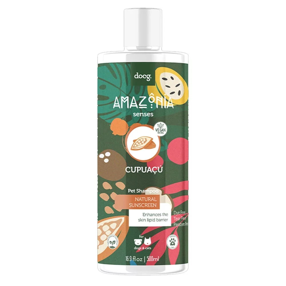 Shampoo para Perros y Gatos Amazonia Senses Cupuacu 500ml Shampoo para Perros y Gatos Amazonia Senses Cupuacu 500ml