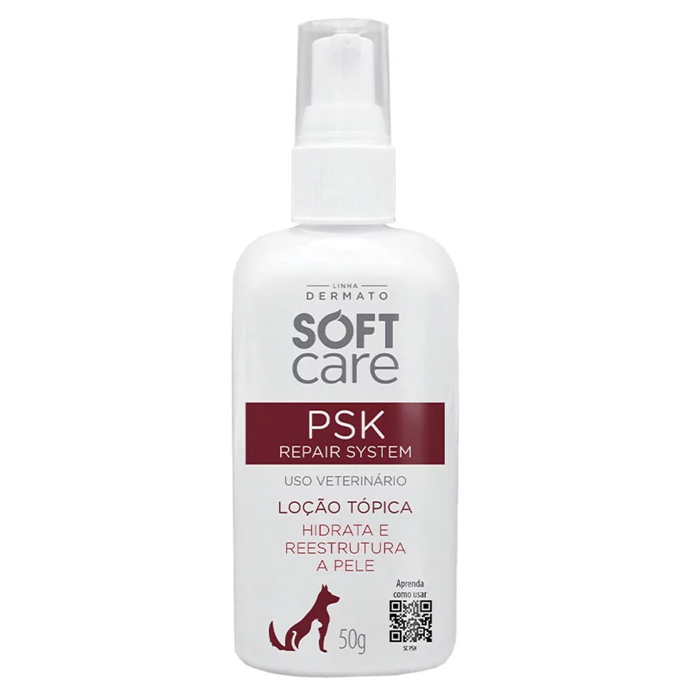 Soft Care Loción Reestructurante PSK para Perros y Gatos 50gr Soft Care Loción Reestructurante PSK para Perros y Gatos 50gr
