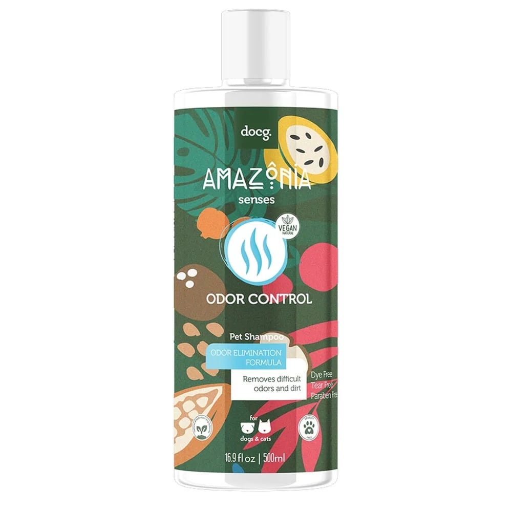 Shampoo para Mascotas Amazonia Senses Control de Olores 500ml Shampoo para Mascotas Amazonia Senses Control de Olores 500ml