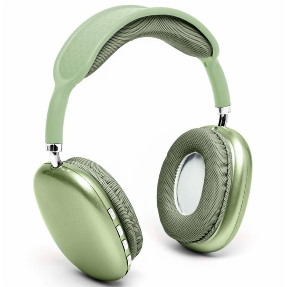 Audífonos Bluetooth P9 Plus Max Color Verde Audífonos Bluetooth P9 Plus Max Color Verde