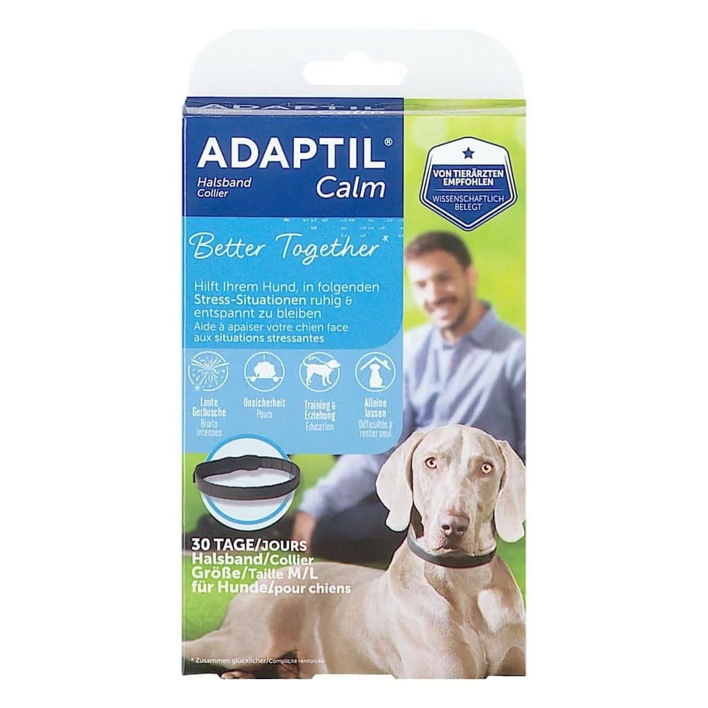 Collar Antiestrés para Perro Mediano y Grande L Adaptil Calm Collar Antiestrés para Perro Mediano y Grande L Adaptil Calm