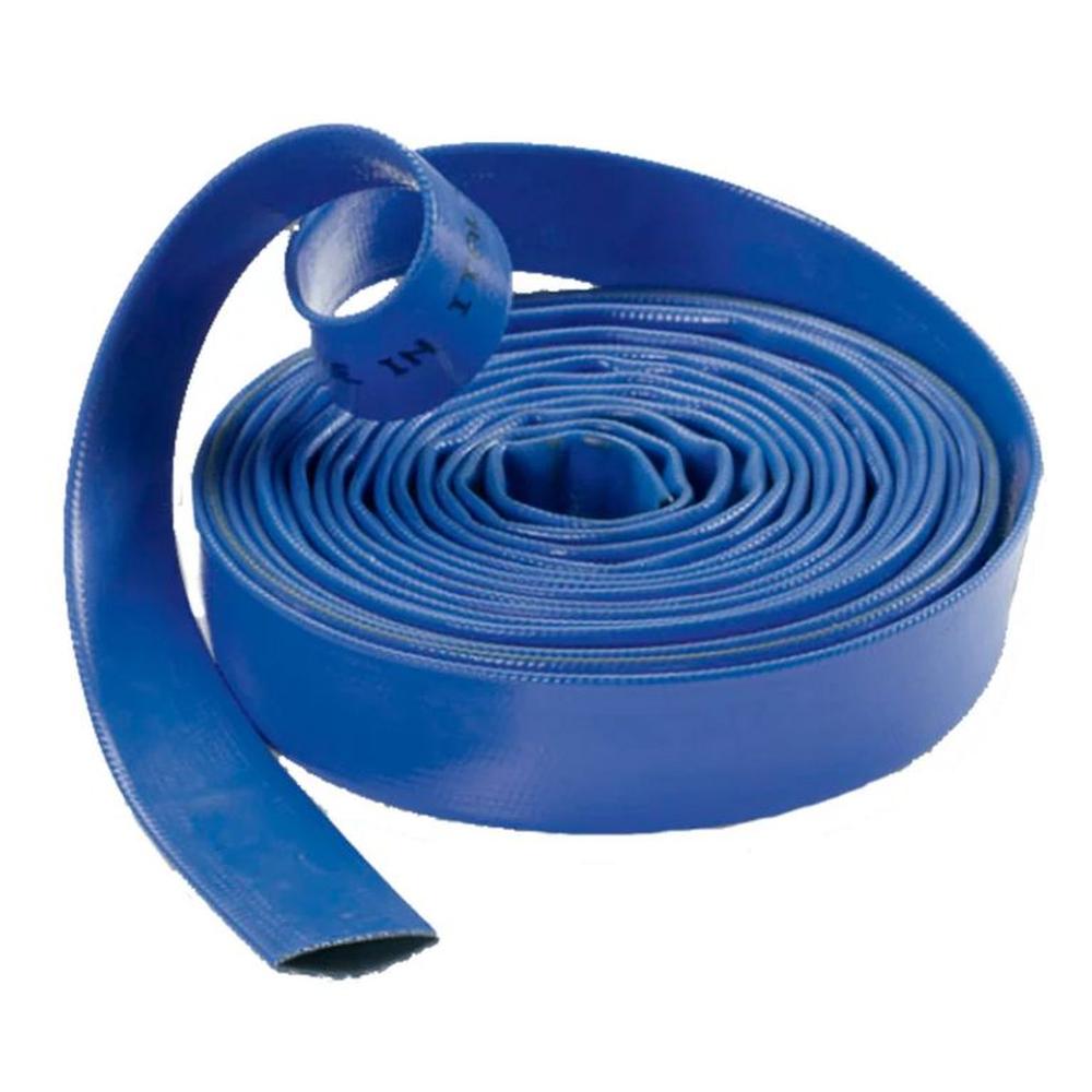 Manguera para motobomba de 2 pulgadas x 20 metros manguera de descarga Azul