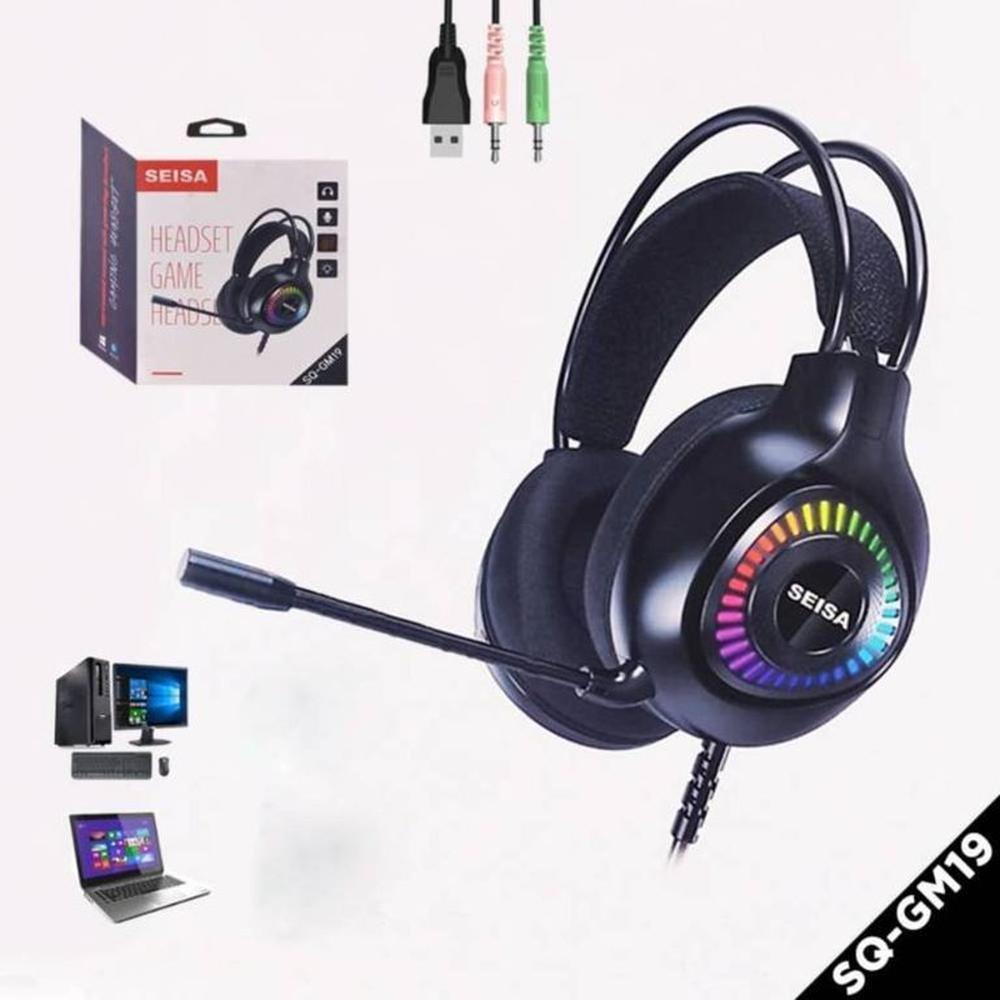 Audifono Gamer Microfono Pc Laptop Luz Led Rgb Auricular. Audifono Gamer Microfono Pc Laptop Luz Led Rgb Auricular.