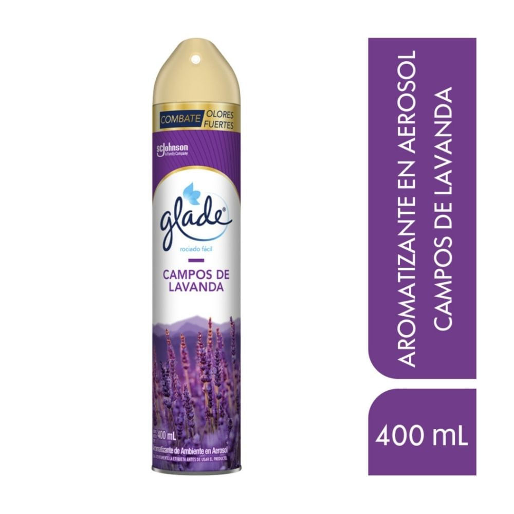 Ambientador Aerosol Glade Lavanda 400ml Ambientador Aerosol Glade Lavanda 400ml