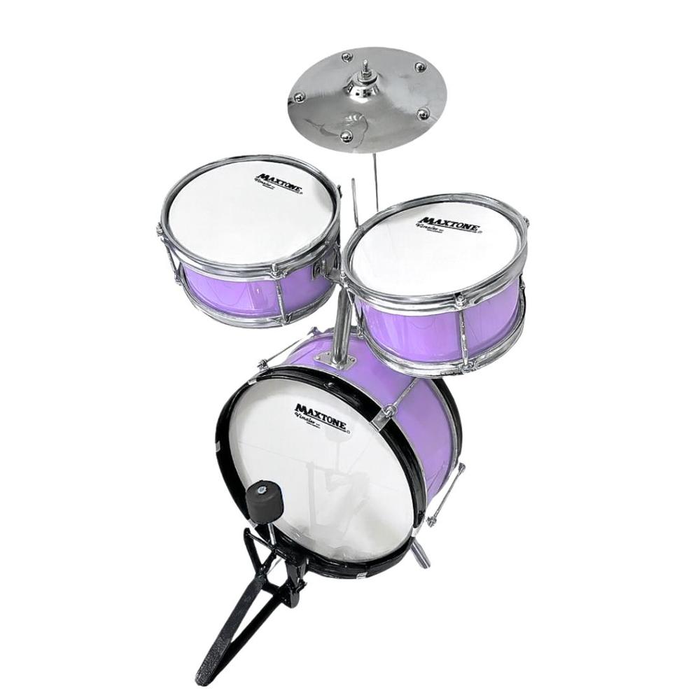 Batería Acústica Para Niños - Lila