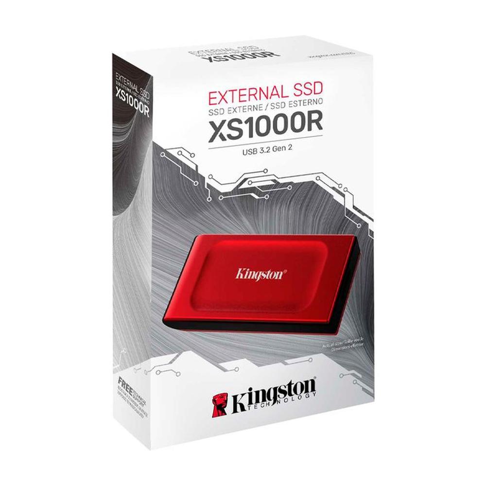 DISCO SOLIDO EXTERNO 1TB KINGSTON XS1000R TIPO C USB
