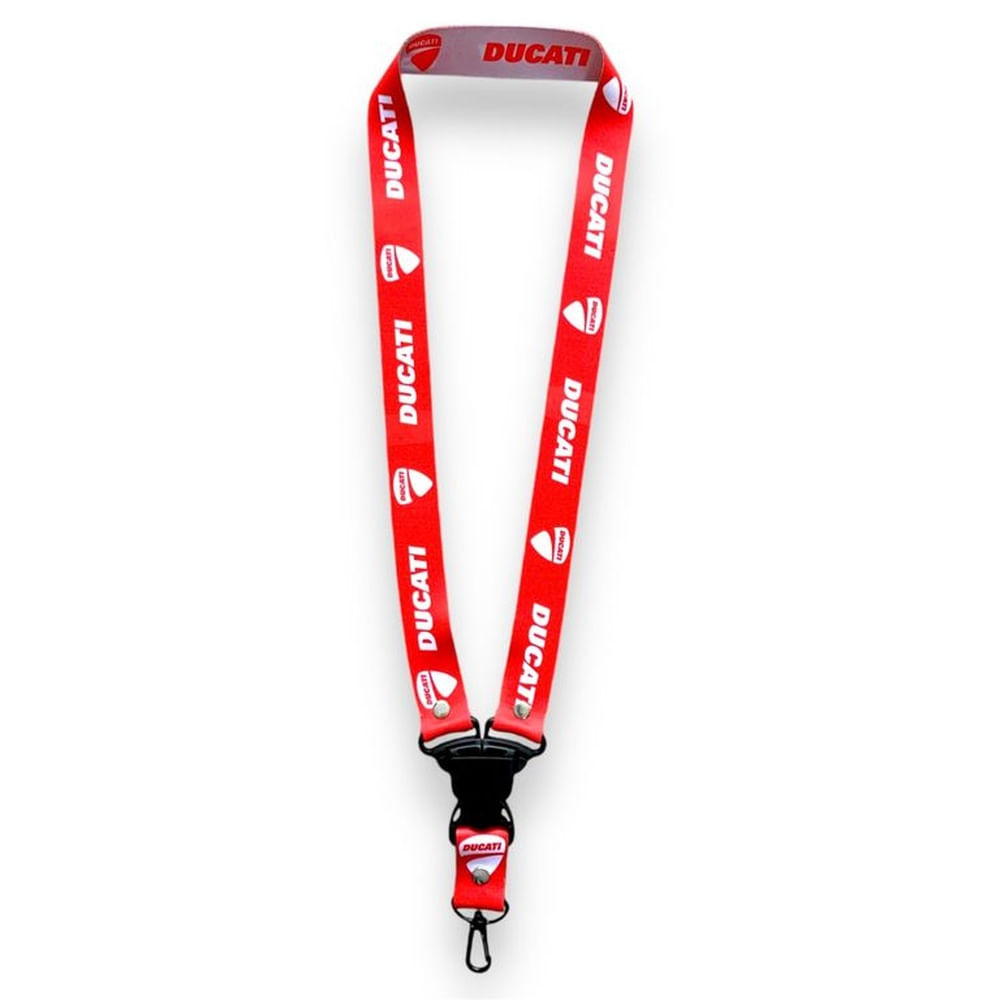 Lanyard Ducati Llavero Cinta de Llaves Moto Pita Multiestrada 50cm
