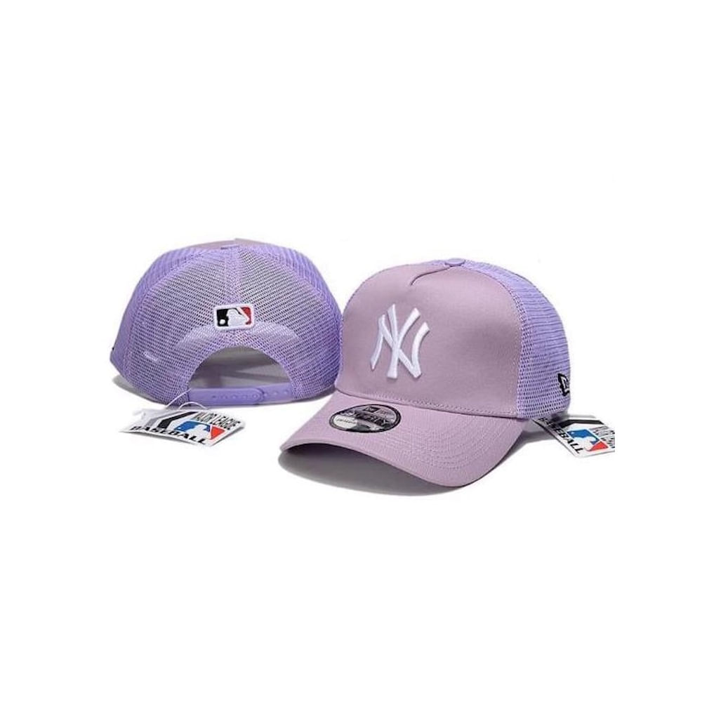 Gorra New Era Yankees Original New York NY 9Forty Baseball Lila