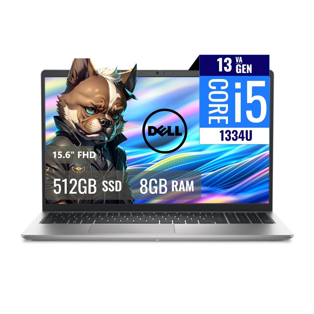 Laptop Dell DC15250 Intel Core i5 1334U 8GB RAM 512GB SSD M.2 15.6 FHD FreeDOS KD9XK