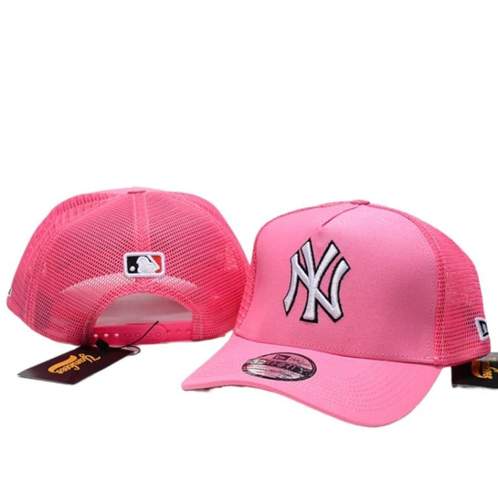 Gorra New Era Yankees Original 9Forty New York NY Baseball Rosa