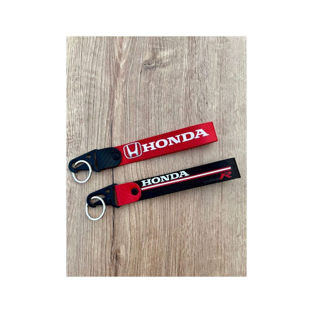 Llavero Honda Lanyard Llaveros Type R Pita Colgante Llaves 2unid