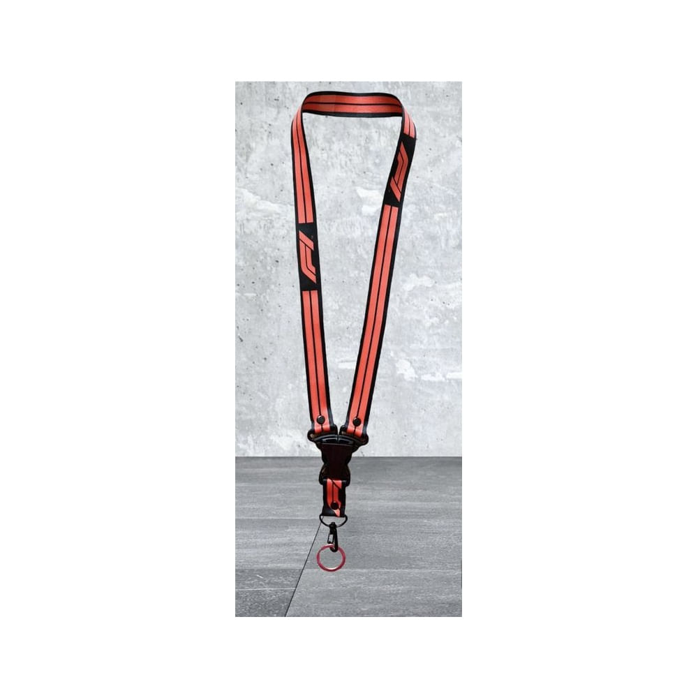Llavero Formula 1 F1 Lanyard Pita Colgador Llaves Negro