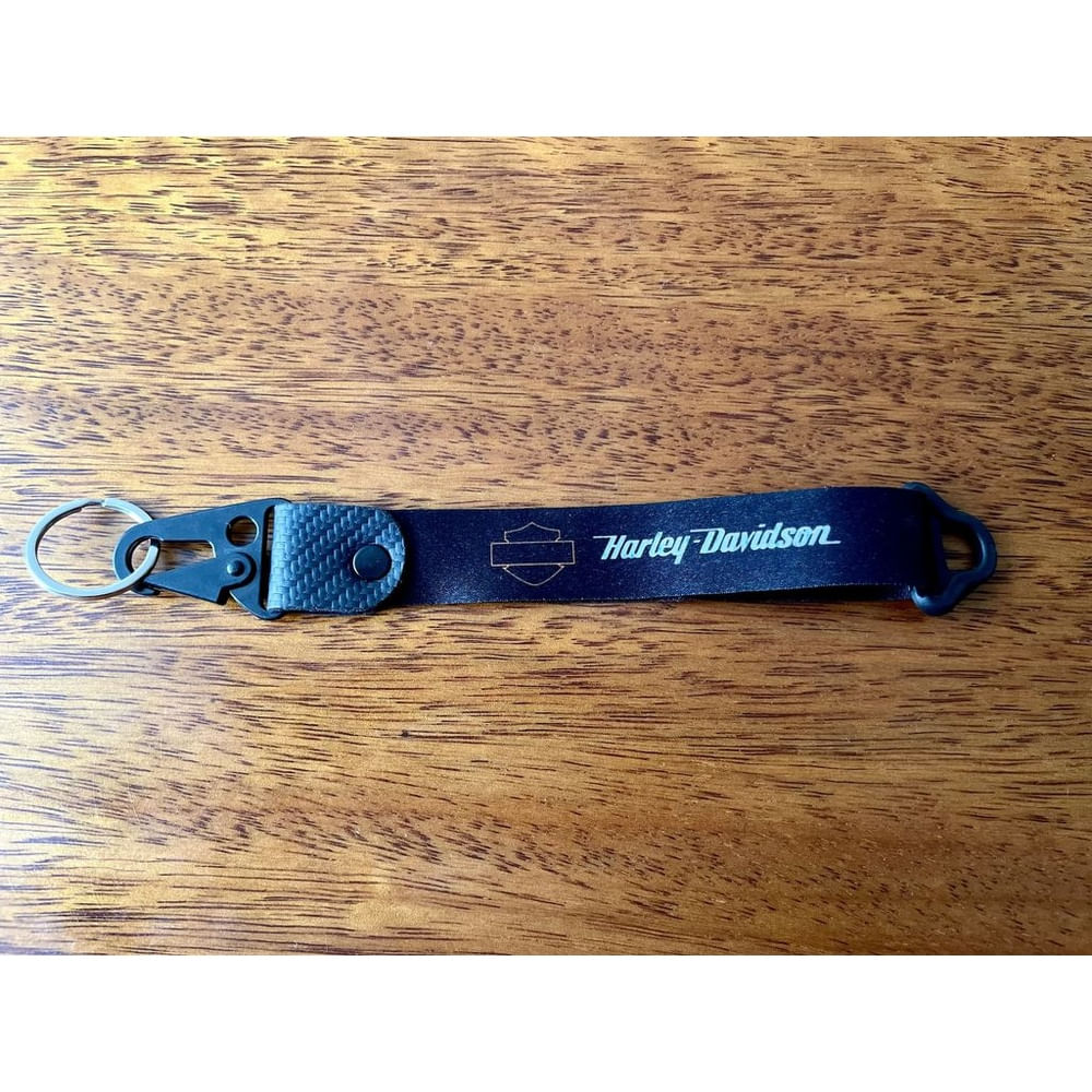 Llavero Harley Davidson Lanyard Pita Colgante Cinta Llaves