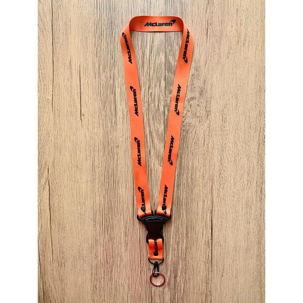 Llavero Lanyard McLaren Pita Colgador de Llaves F1