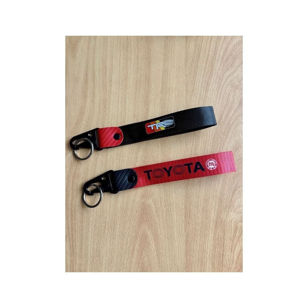 Llavero Toyota Lanyard Llaveros Pita TRD Carro Hilux Auto Llaves 2unid