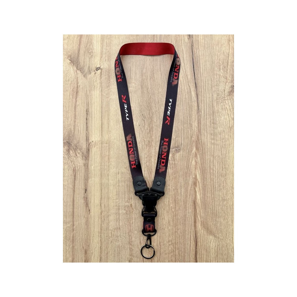 Llavero Honda TypeR Lanyard Cinta Civic Llaves Auto Accord Pita