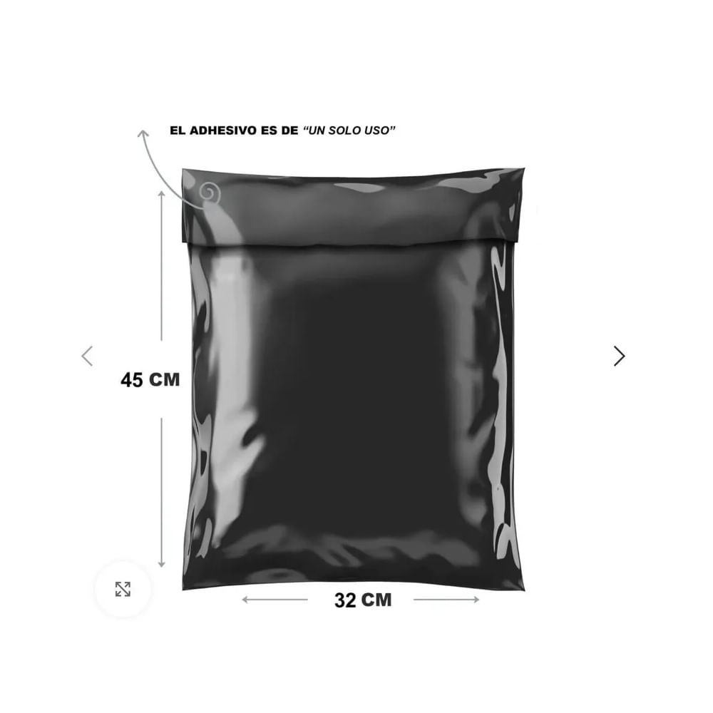 Bolsas E-commerce Autosellables Envios Ventas 45x32cm 50uN