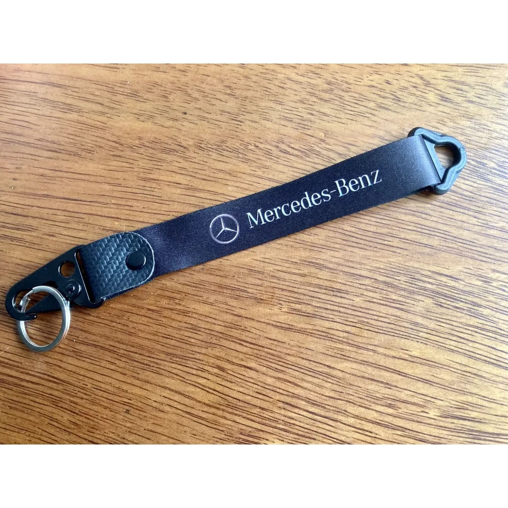 Llavero Mercedes Lanyard Pita Carro Benz Auto Llaves