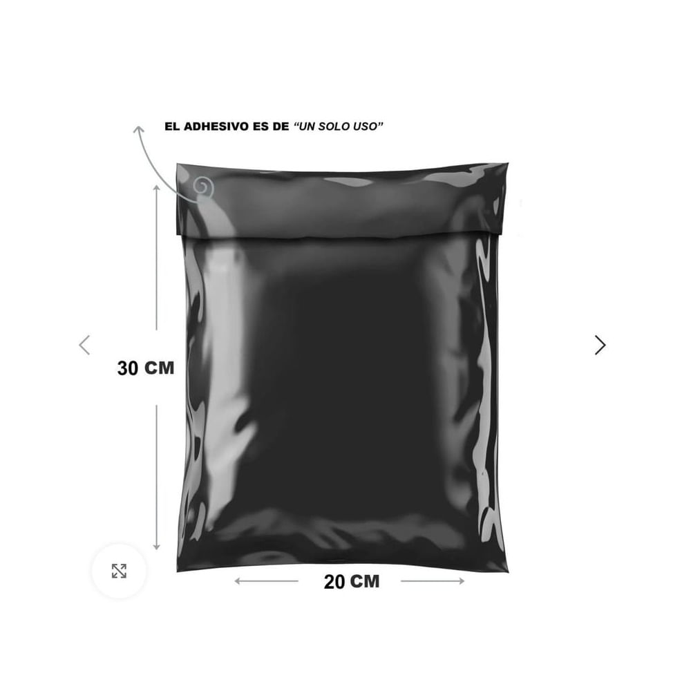 Bolsas E-commerce Autosellables Envios Ventas 30x20cm 100uN
