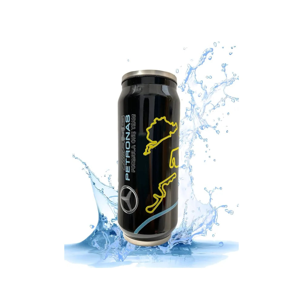 Tomatodo Mercedes Hamilton Benz Termo Formula 1 AMG Lata 500ml