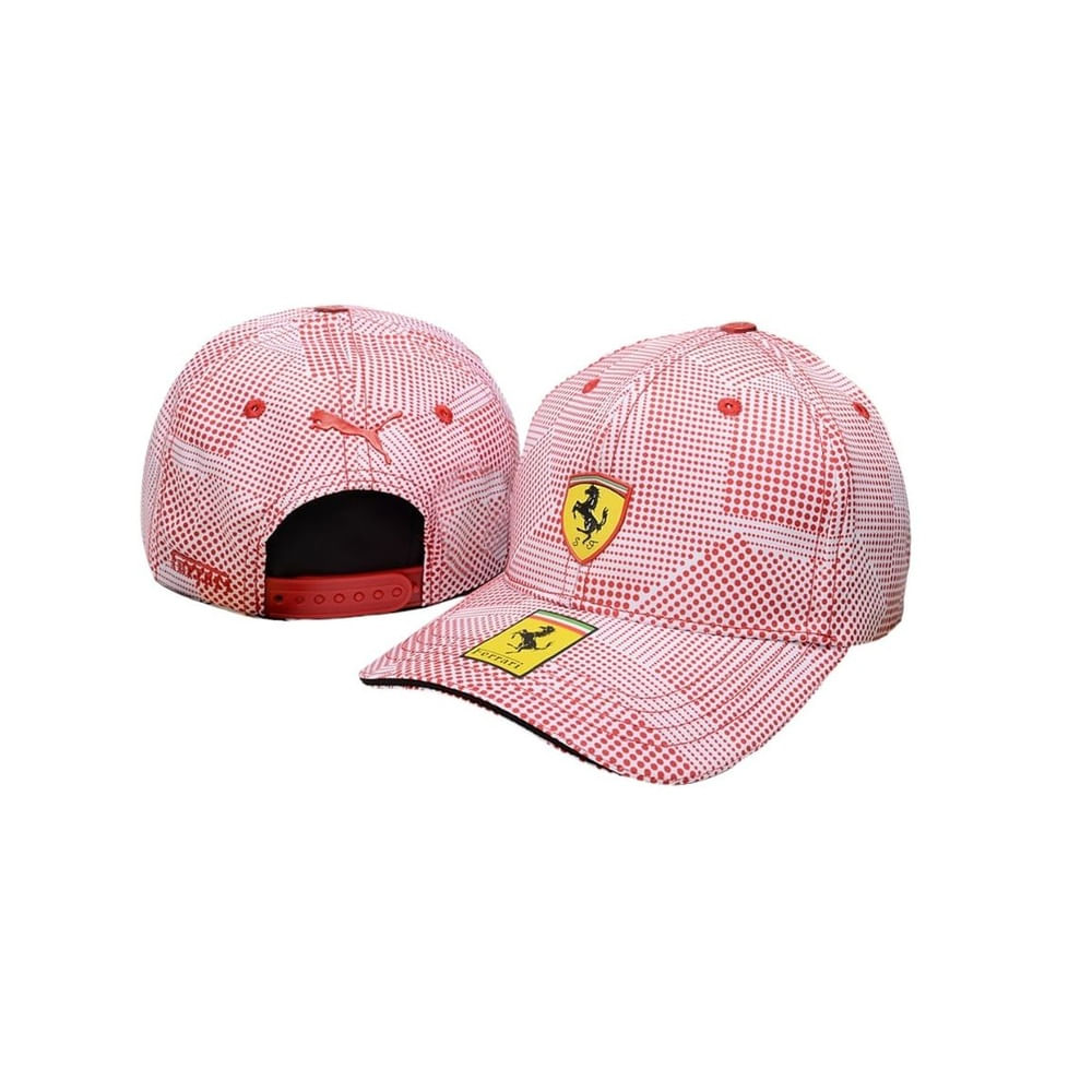 Gorra Ferrari Formula 1 Original Nueva Lecrerc Italia Rojo